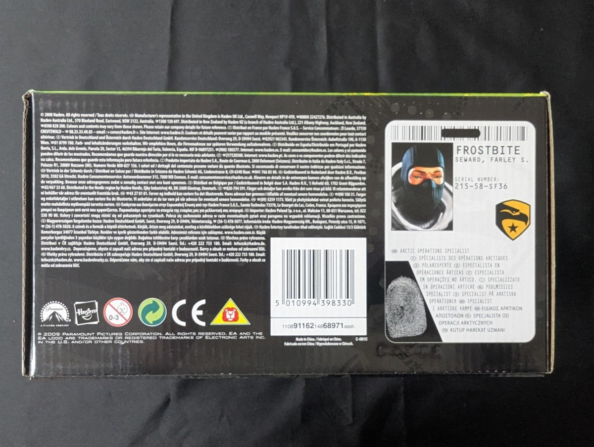 G.I. JOE - Véhicule Ice Dagger, with Frostbite 91162