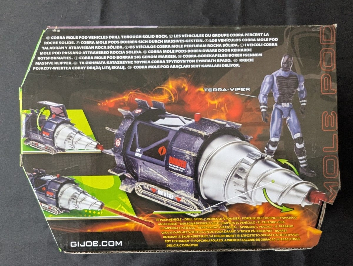 G.I. JOE - Véhicule Mole Pod, with Terra Viper 89082