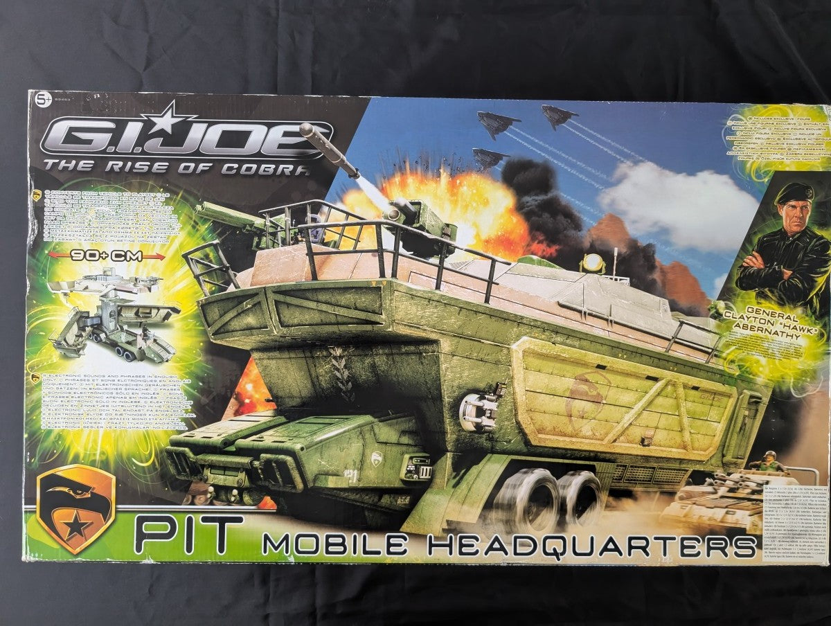 G.I. JOE - Véhicule Pit Mobile Headquarters, with General Hawk 89453