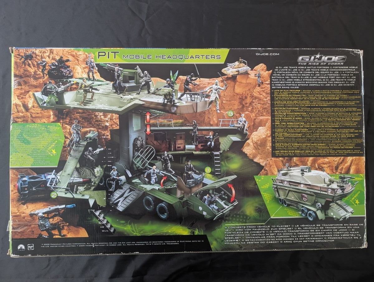 G.I. JOE - Véhicule Pit Mobile Headquarters, with General Hawk 89453