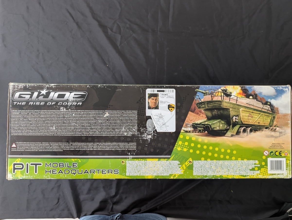 G.I. JOE - Véhicule Pit Mobile Headquarters, with General Hawk 89453