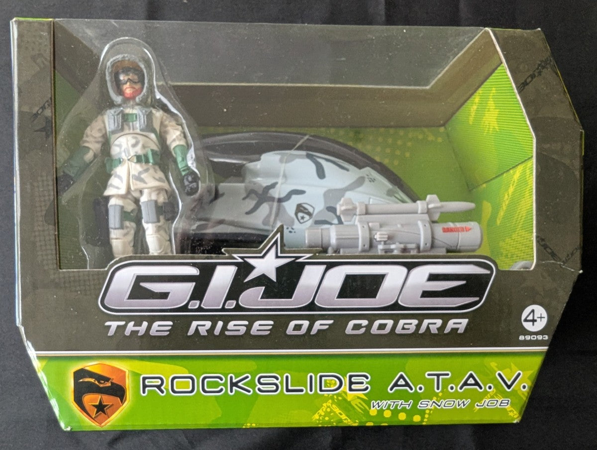 G.I. JOE - Véhicule Rockslide A.T.A.V, with Snow Job 89093