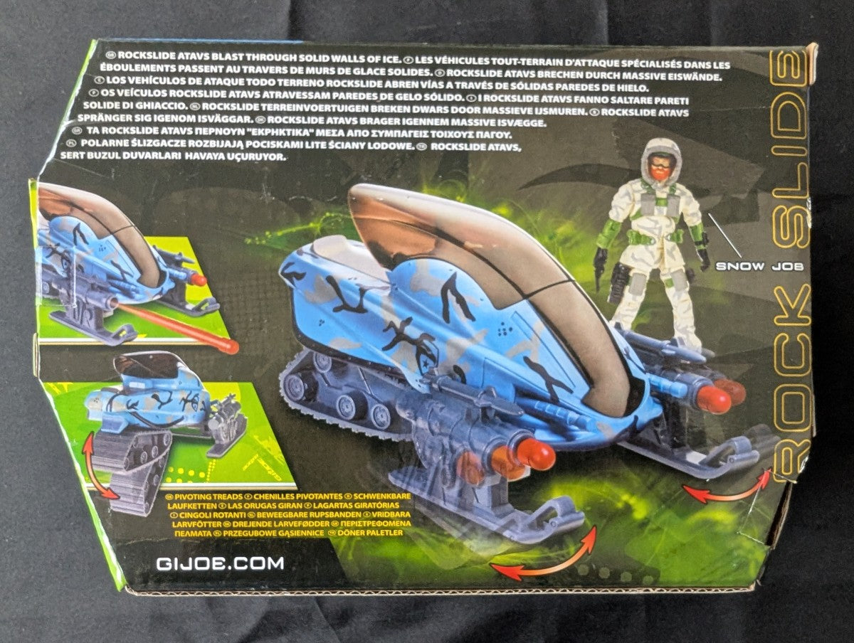 G.I. JOE - Véhicule Rockslide A.T.A.V, with Snow Job 89093