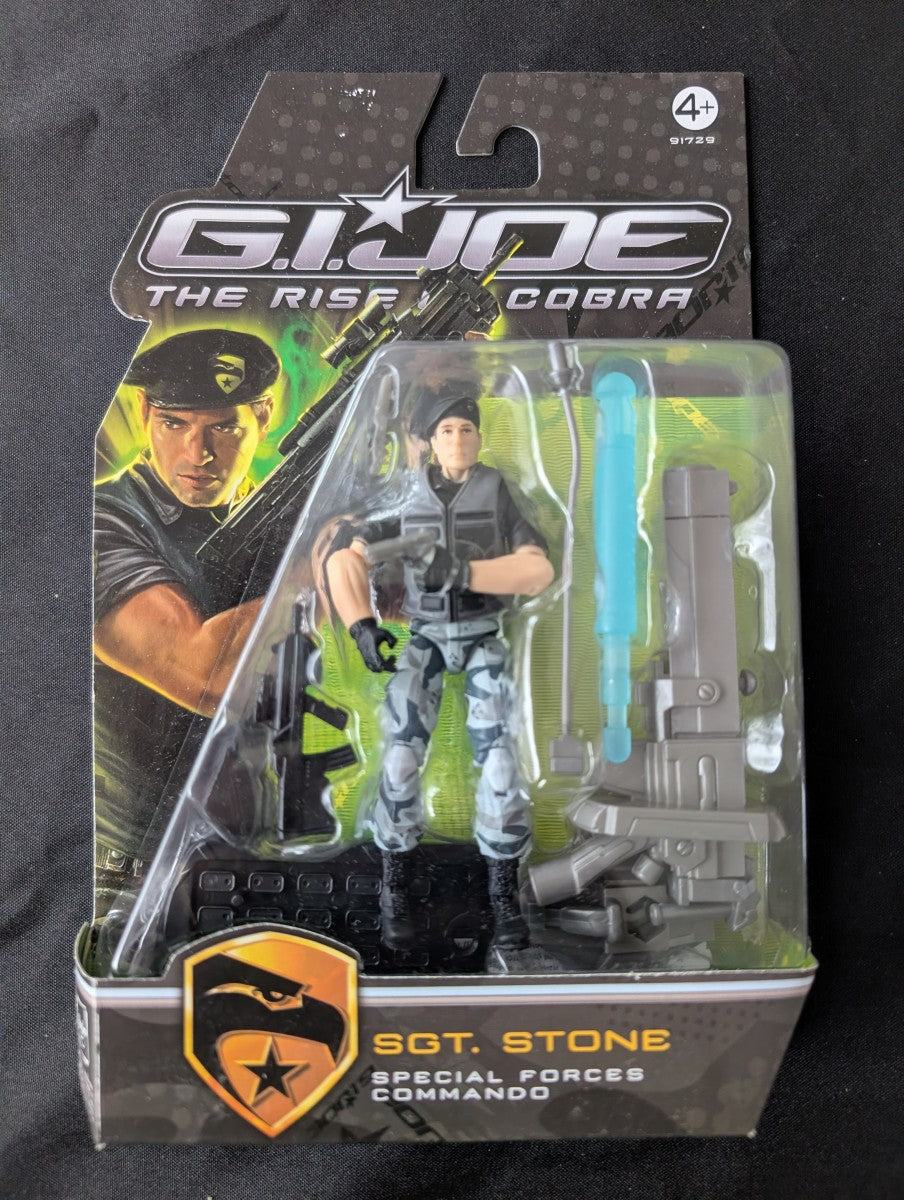 G.I. JOE - Figurine Sgt. Stone - Special Forces Commando 91729