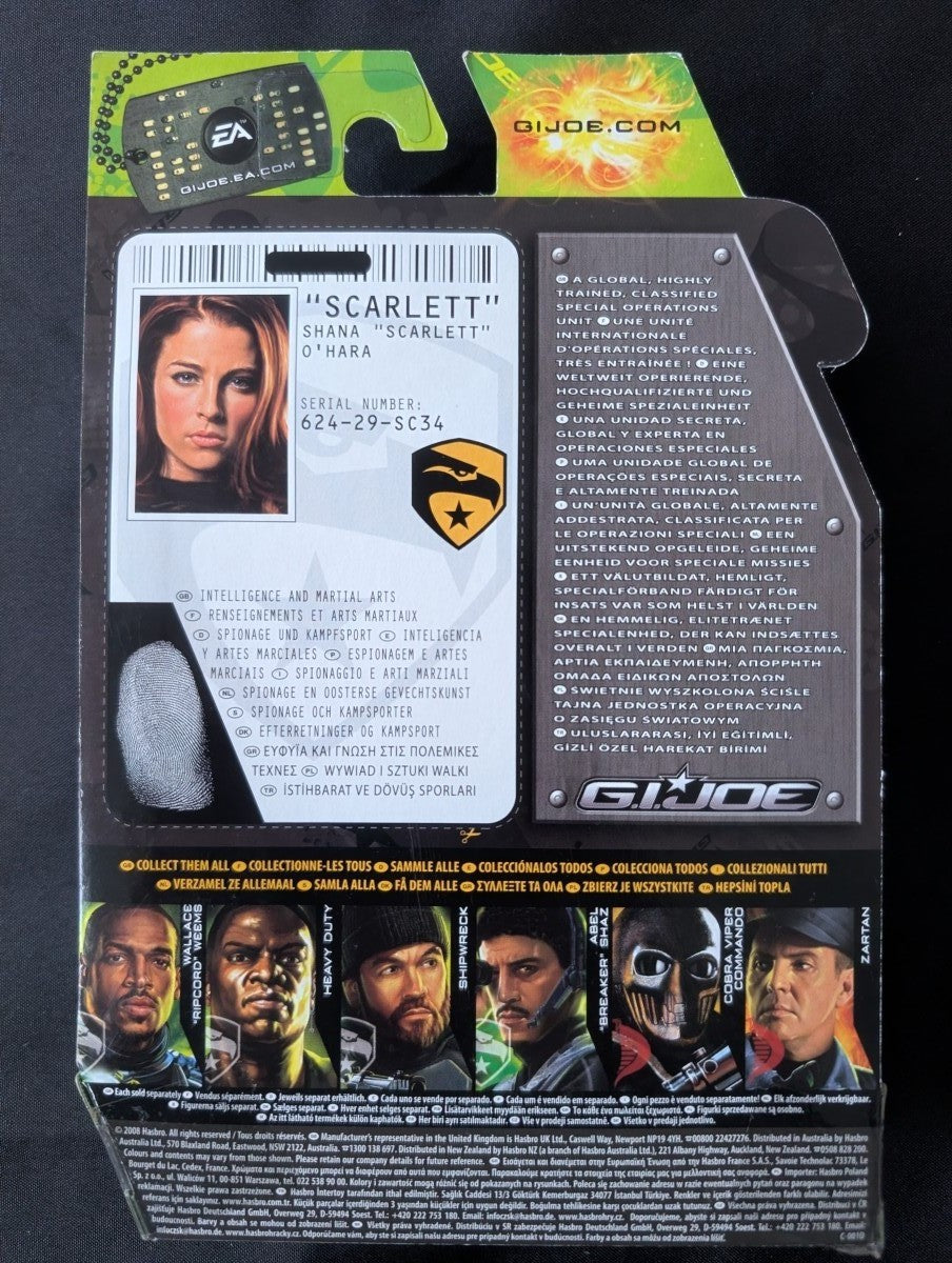 G.I. JOE - Figurine Shana Scarlett OHara - Covert Operations 89306