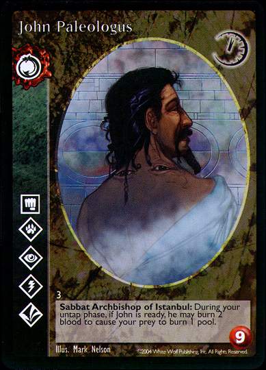 John Paleologus [Gehenna set] - VTES CCG
