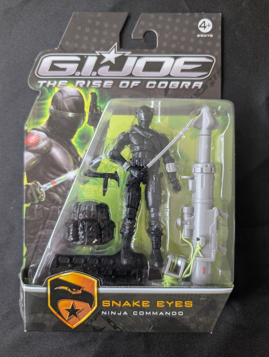 G.I. JOE - Figurine Snake Eyes - Ninja Commando 89076