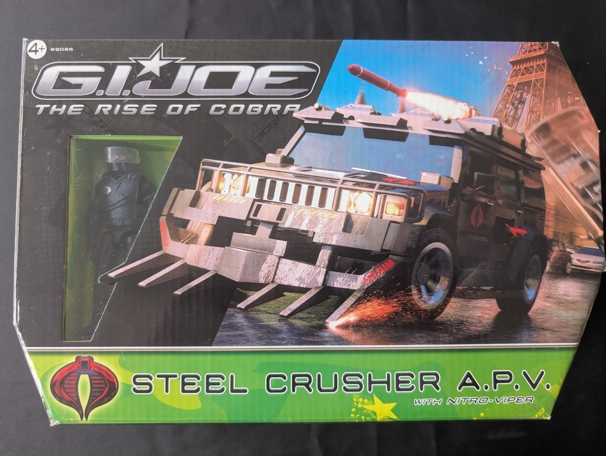 G.I. JOE - Véhicule Steel Crusher A.P.V, with Nitro Viper   89085