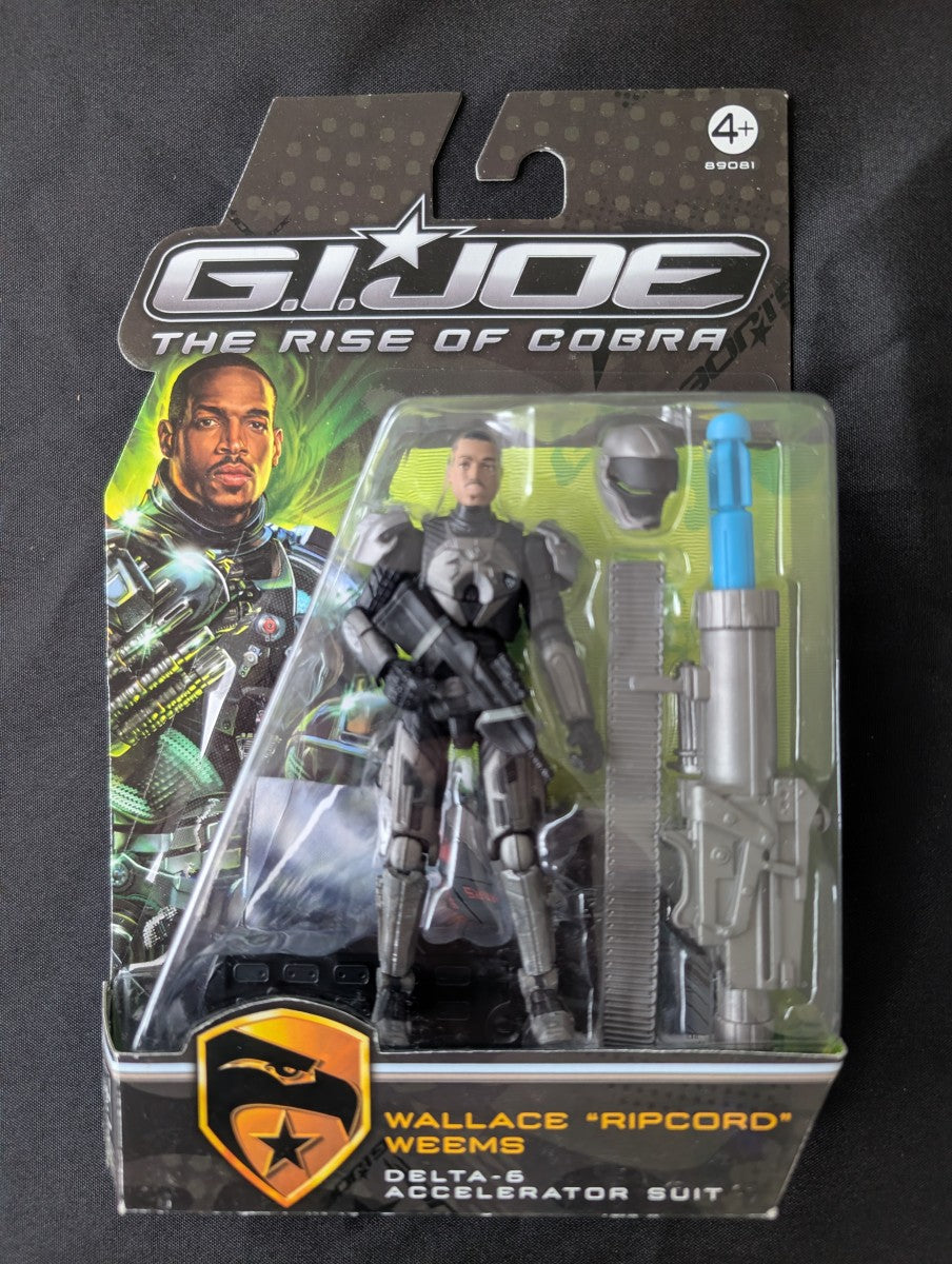 G.I. JOE - Figurine Wallace Ripcord Weems - Delta-6 Accelerator Suit 89081