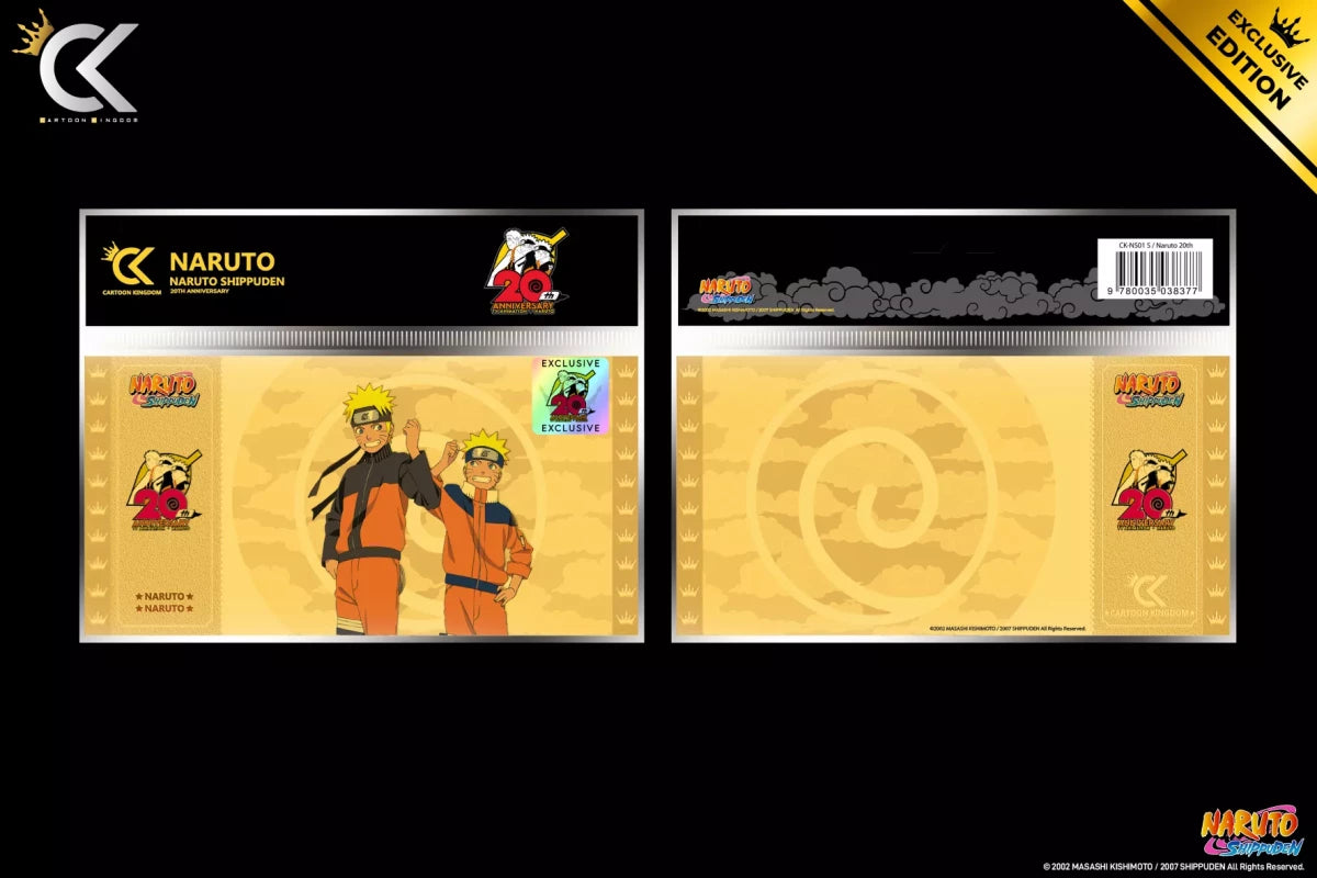 Ticket d'Or [Naruto Shippuden 20th] Naruto 20th
