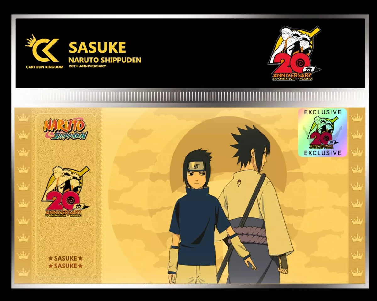 Ticket d'Or [Naruto Shippuden 20th] Sasuke 20th