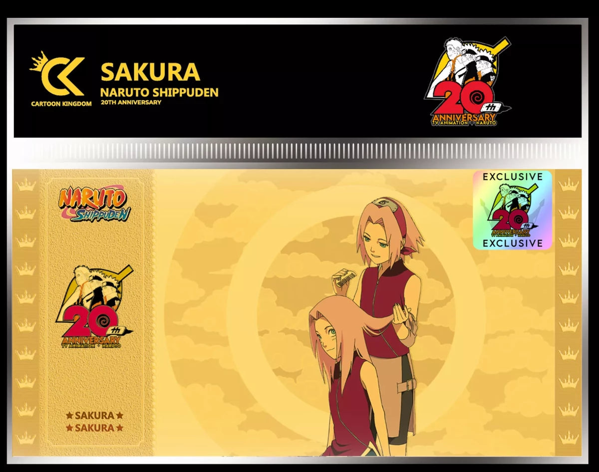 Ticket d'Or [Naruto Shippuden 20th] Sakura 20th