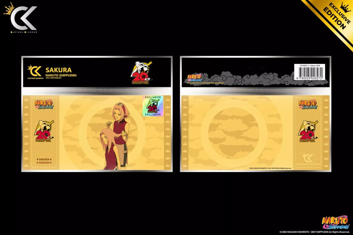 Ticket d'Or [Naruto Shippuden 20th] Sakura 20th