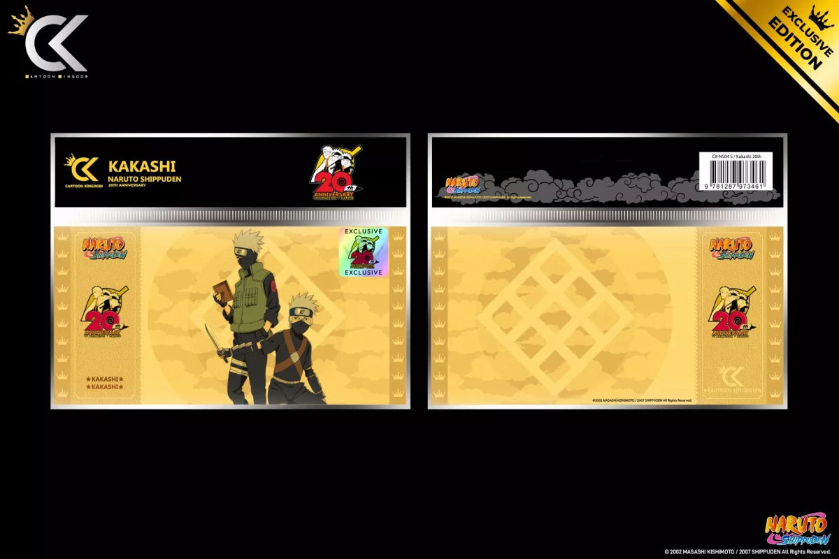 Ticket d'Or [Naruto Shippuden 20th] Kakashi 20th