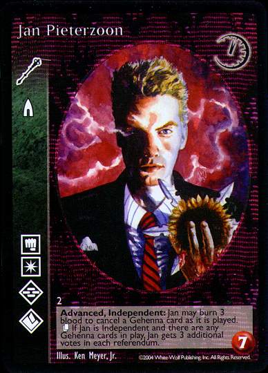 Jan Pieterzoon [Gehenna set] - VTES CCG