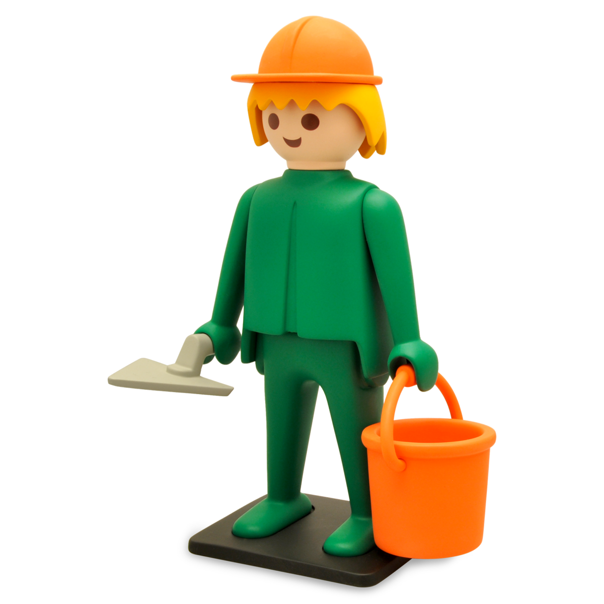 Figurine XL Playmobil L’Ouvrier Maçon (The Construction Worker) #214 Collectoys - Collectoys - NEUF