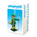 Figurine XL Playmobil Le Jeune Arquebusier (The Green Archer) #266 Collectoys
