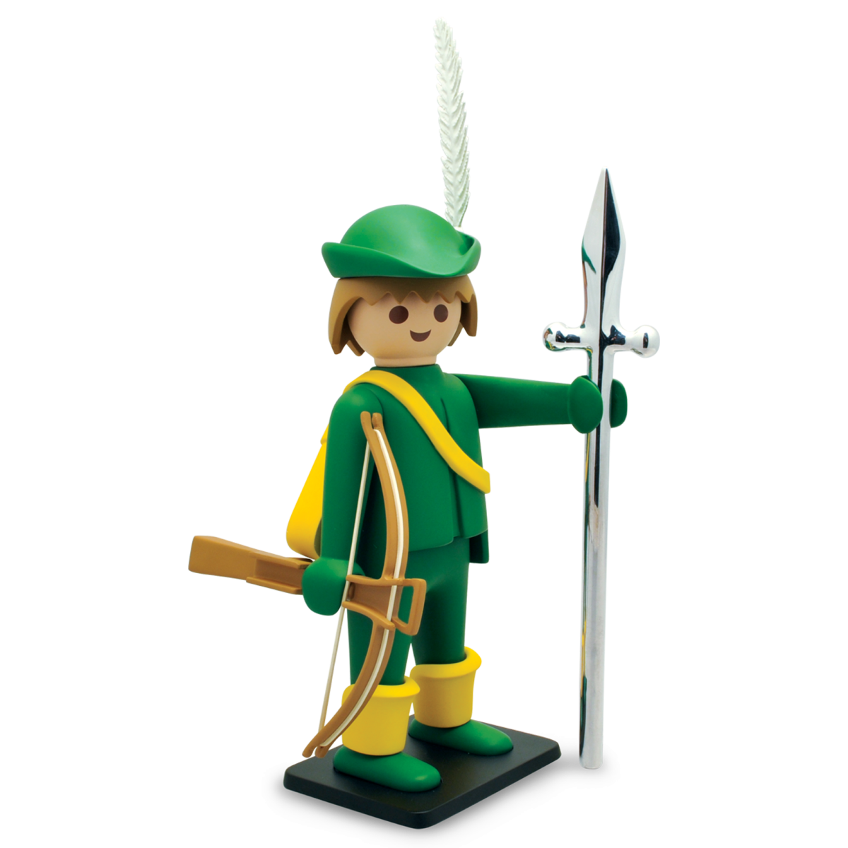 Figurine XL Playmobil Le Jeune Arquebusier (The Green Archer) #266 Collectoys