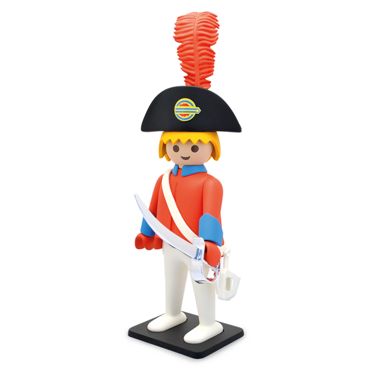 Figurine XL Playmobil L’Officier de la Garde (The Redcoat Officer) #213 Collectoys