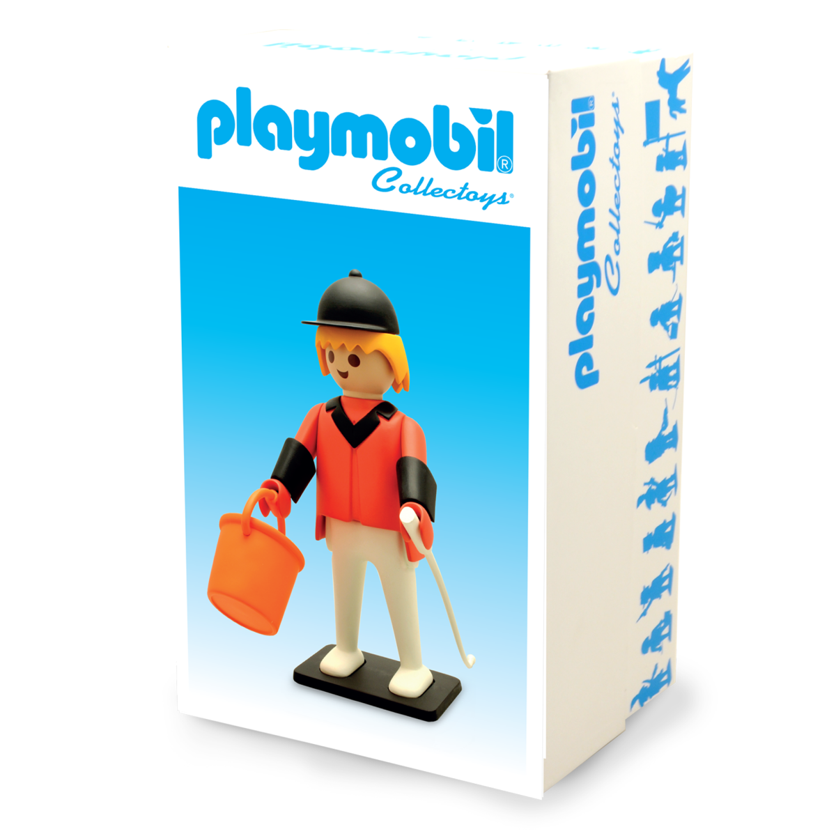Figurine XL Playmobil Le Cavalier de Concours d'Obstacle (The Horse Rider) #264 Collectoys