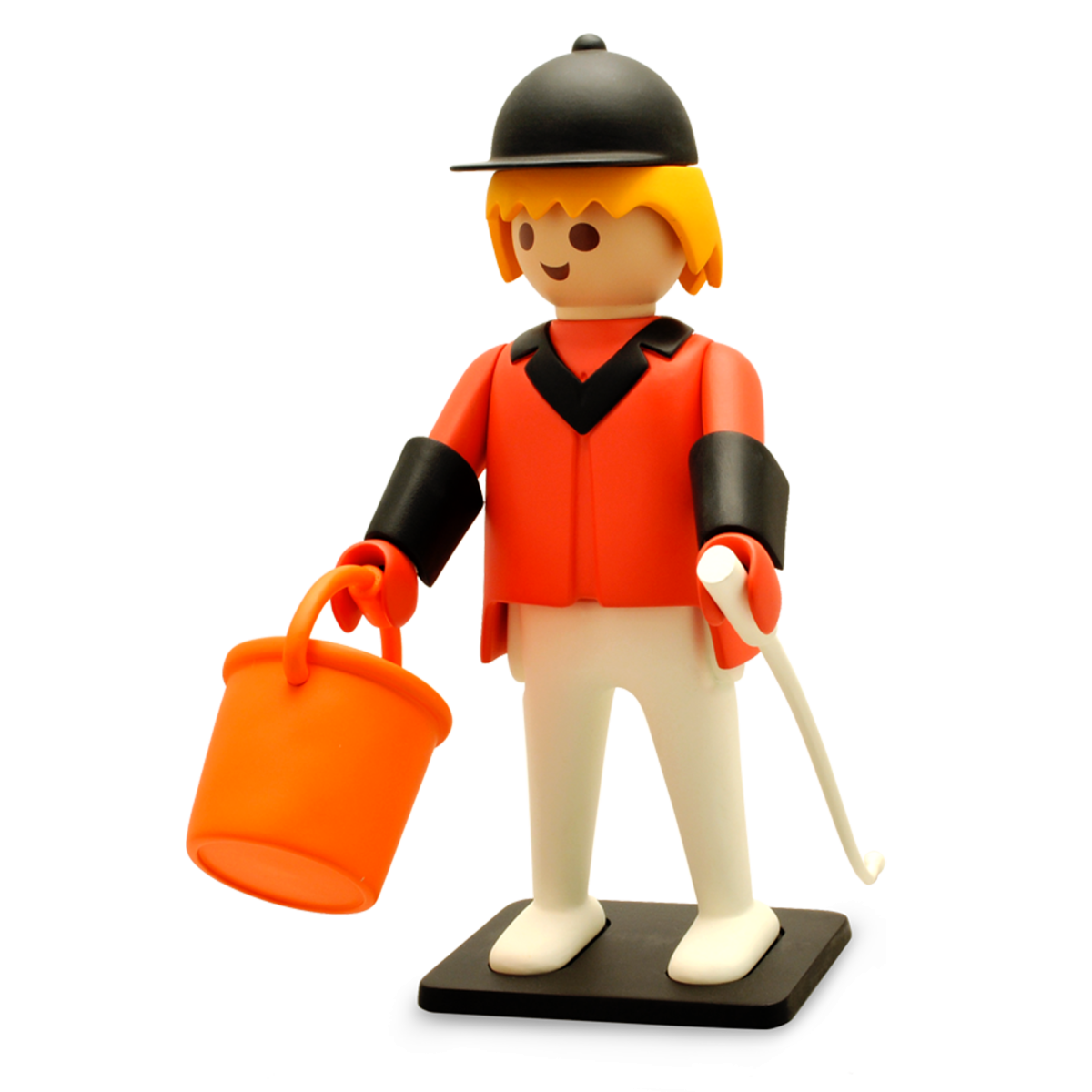 Figurine XL Playmobil Le Cavalier de Concours d'Obstacle (The Horse Rider) #264 Collectoys - Collectoys - NEUF