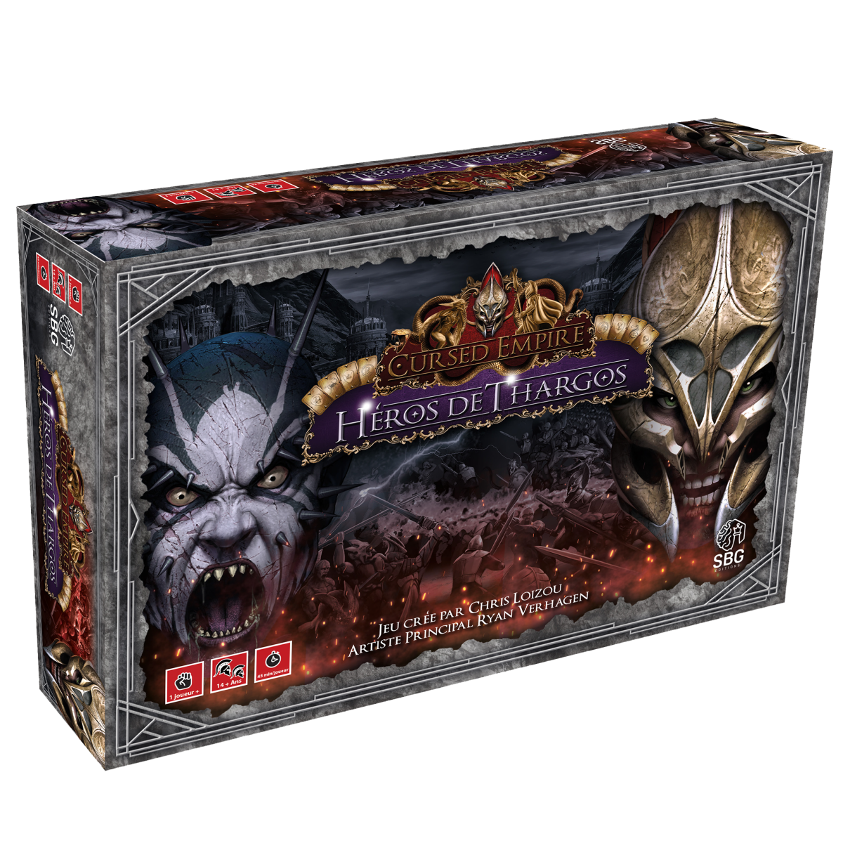Héros de Thargos Set de Base - Nouvelle Edition - Version Française