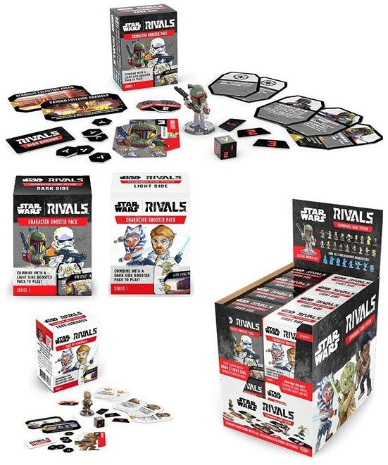 Star Wars Rivals Série 1 EN - Booster Pack DARK Side Funko
