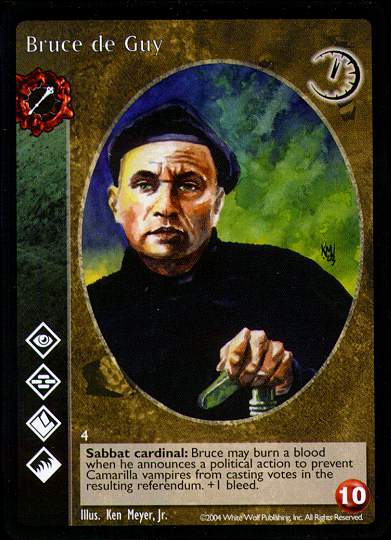 Bruce de Guy [Gehenna set] - VTES CCG