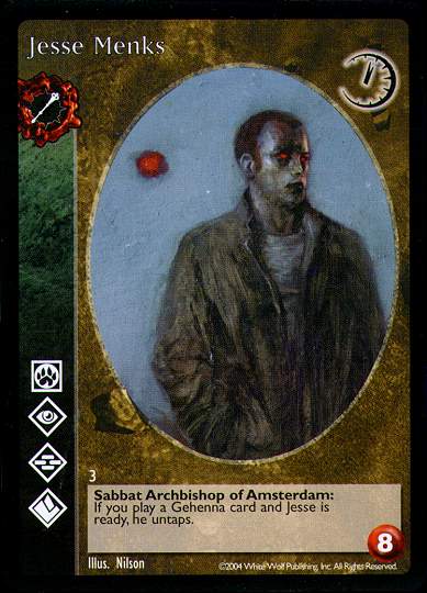 Jesse Menks [Gehenna set] - VTES CCG