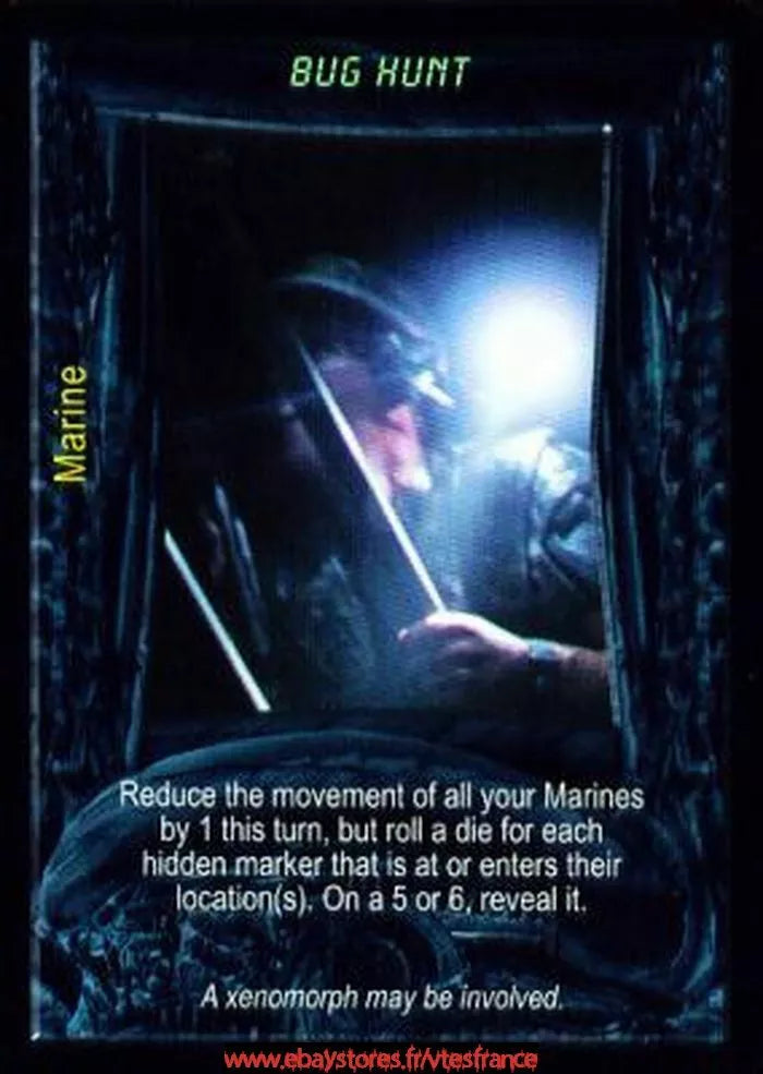 Carte Aliens Predator CCG - Bug Hunt