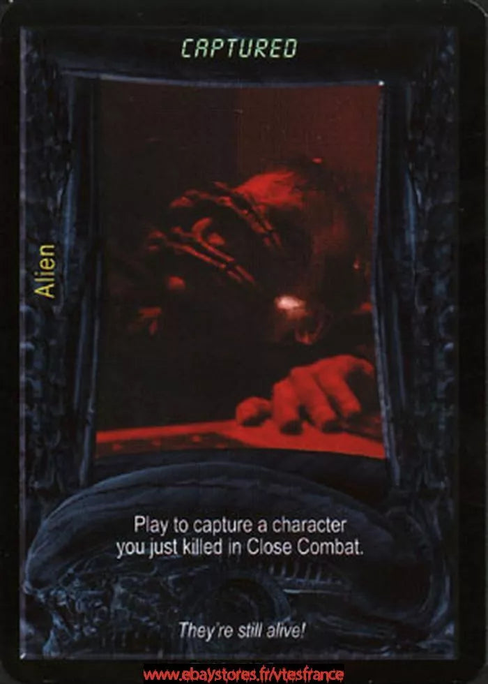 Carte Aliens Predator CCG - Captured
