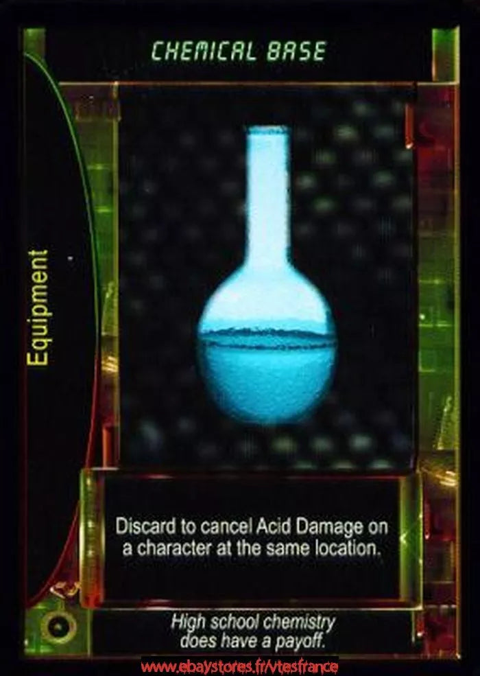 Carte Aliens Predator CCG - Chemical Base