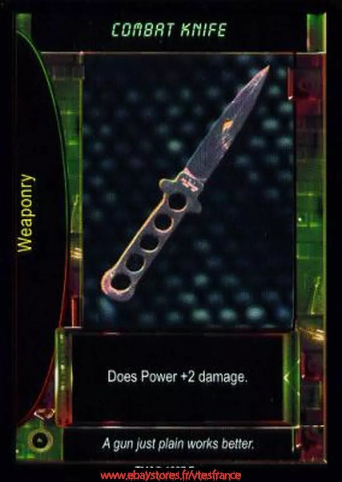 Carte Aliens Predator CCG - Combat Knife