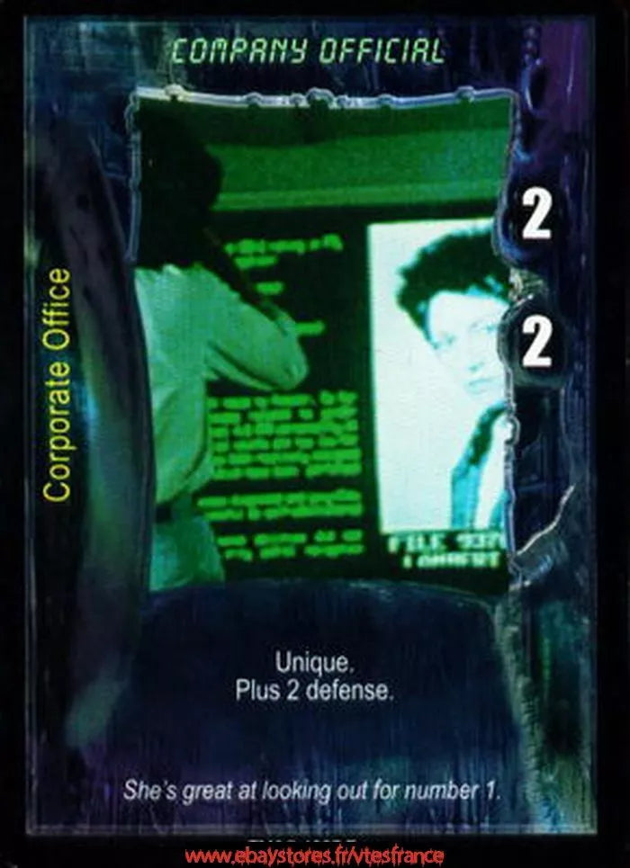 Carte Aliens Predator CCG - Company Official