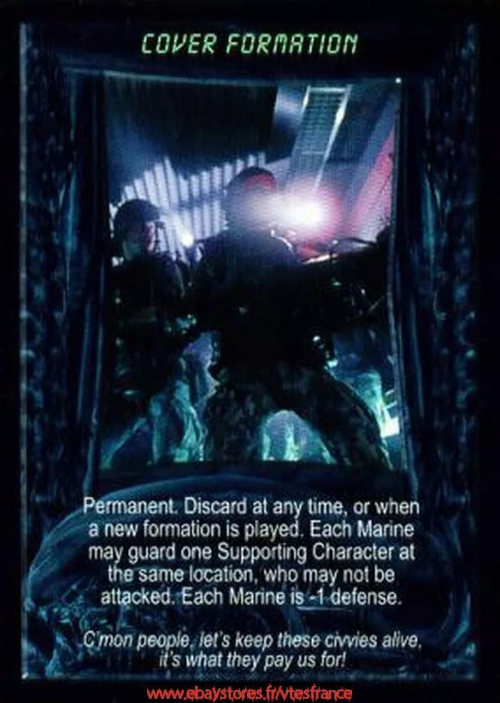 Carte Aliens Predator CCG - Cover Formation