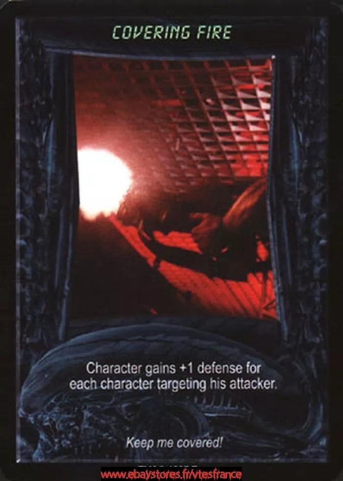 Carte Aliens Predator CCG - Covering Fire
