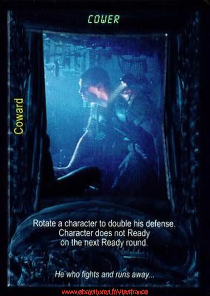 Carte Aliens Predator CCG - Cower