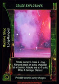 Carte Aliens Predator CCG - Crude Explosives