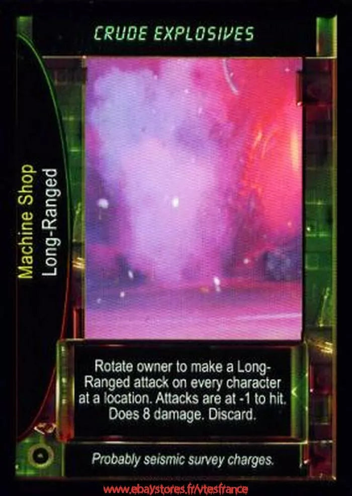 Carte Aliens Predator CCG - Crude Explosives