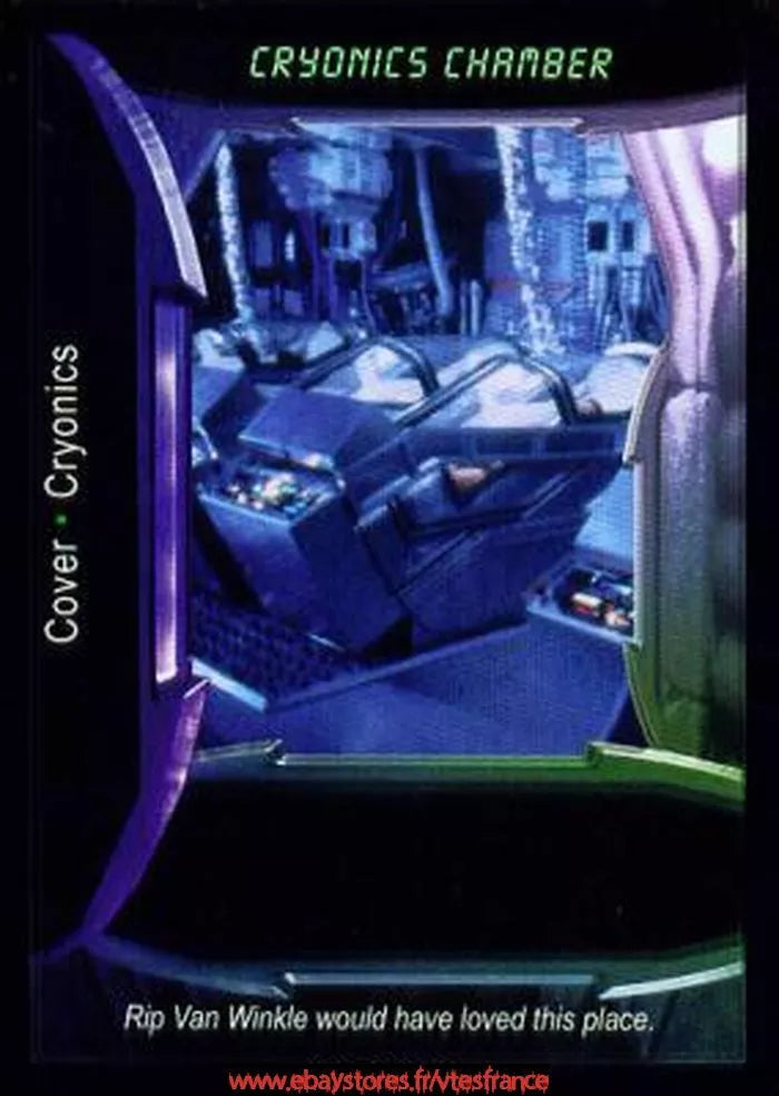 Carte Aliens Predator CCG - Cryonics Chamber