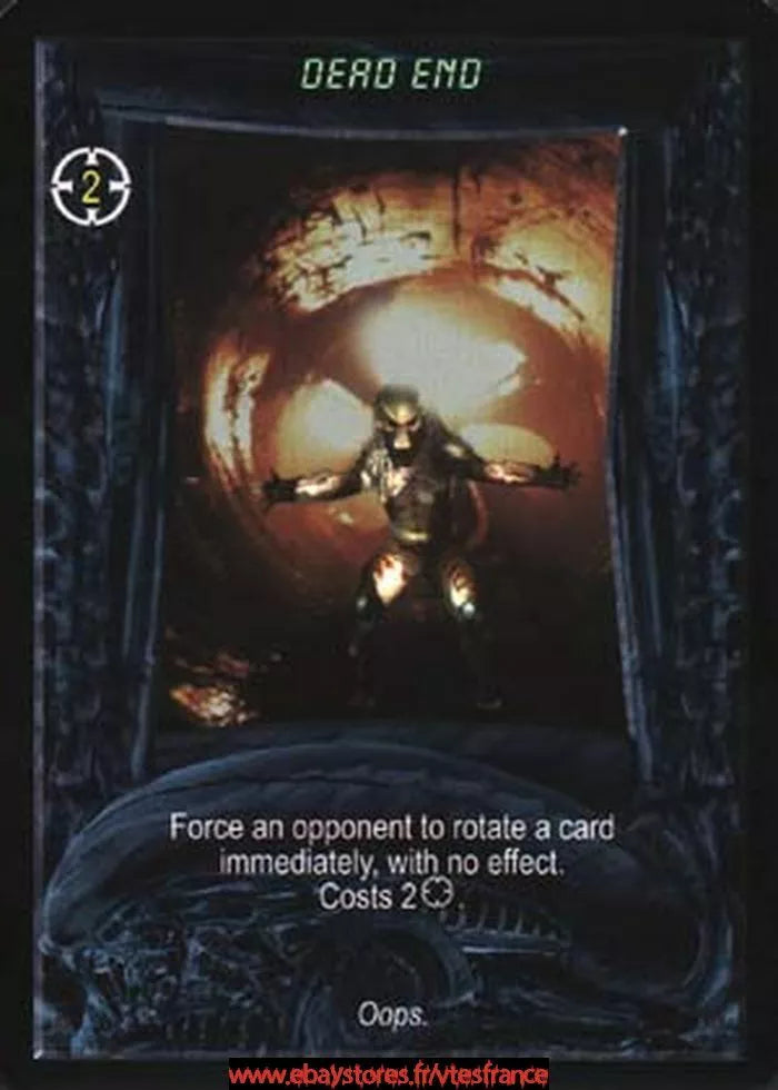 Carte Aliens Predator CCG - Dead End