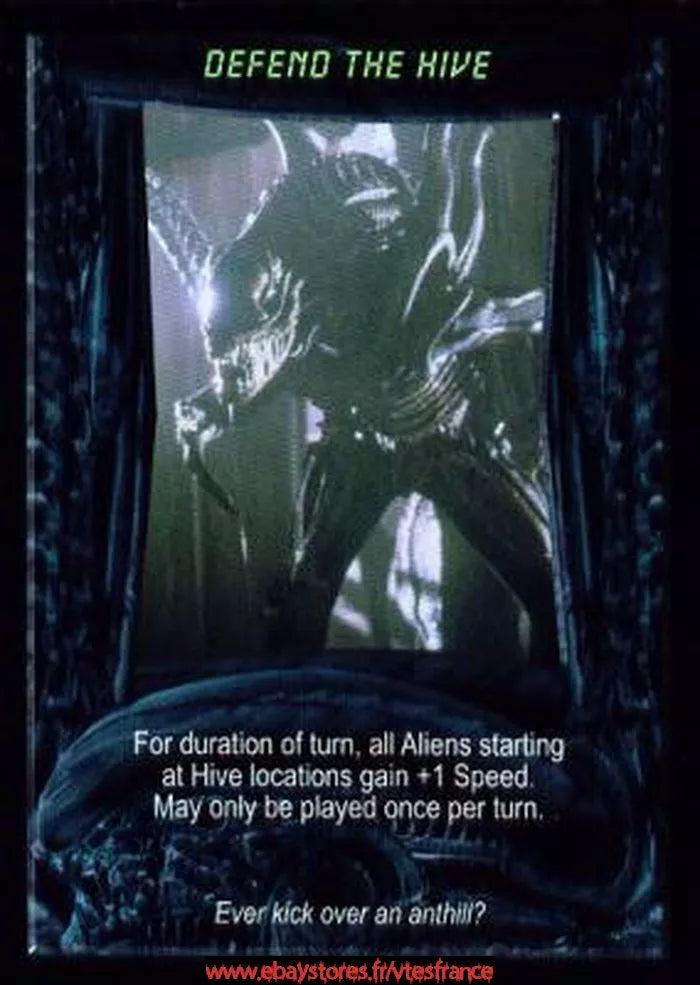 Carte Aliens Predator CCG - Defend the Hive