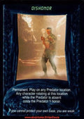 Carte Aliens Predator CCG - Dishonor