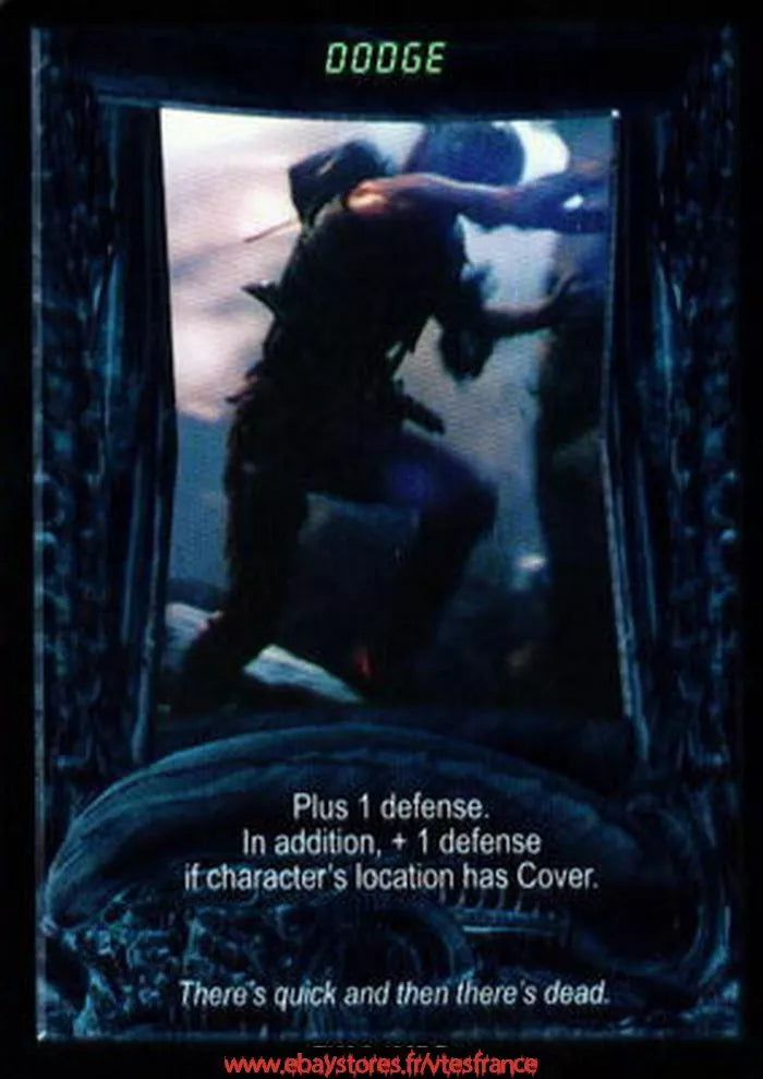 Carte Aliens Predator CCG - Dodge