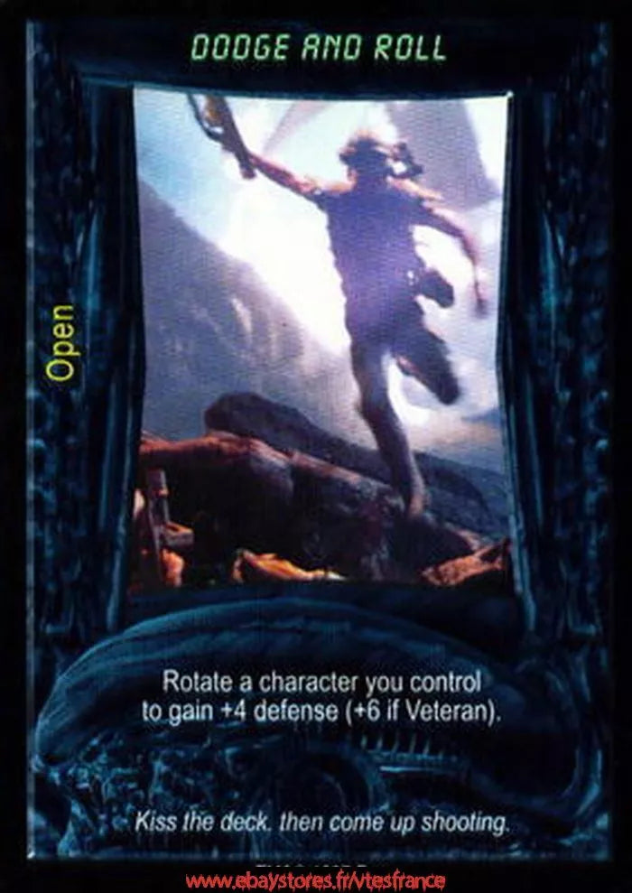 Carte Aliens Predator CCG - Dodge and Roll