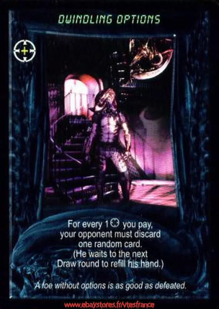 Carte Aliens Predator CCG - Dwindling Options