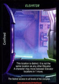 Carte Aliens Predator CCG - Elevator