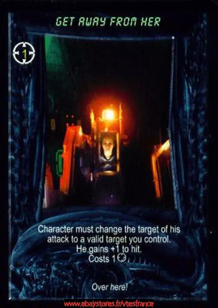 Carte Aliens Predator CCG - Get Away from Her