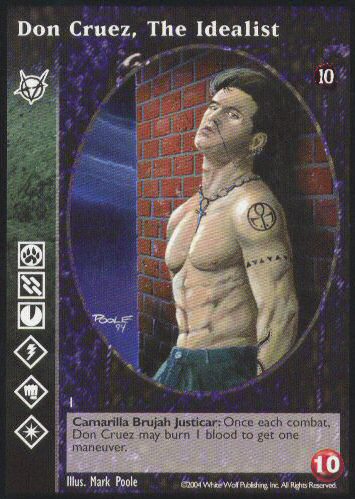 Don Cruez, The Idealist [Tenth set] - VTES CCG