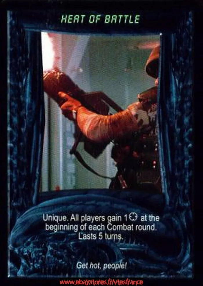 Carte Aliens Predator CCG - Heat of Battle